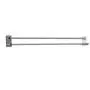 XIAJIA-3M Self Adhesive Towel Bar,40 cm / 16.1 inches, SUS304 Brushed Finish Stainless Steel Hanger Bar for Kitchen Bathrooms Lavatory Closets, Waterproof and Rustproof.(Double Bar)