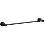 Marmolux Acc Towel Bar Bathroom Single Towel Rack 24 Inches Matte Black Bath Hardware Accessories Set Towel Hanger Rod Holder Wall Mount Towel Rail Stainless Steel