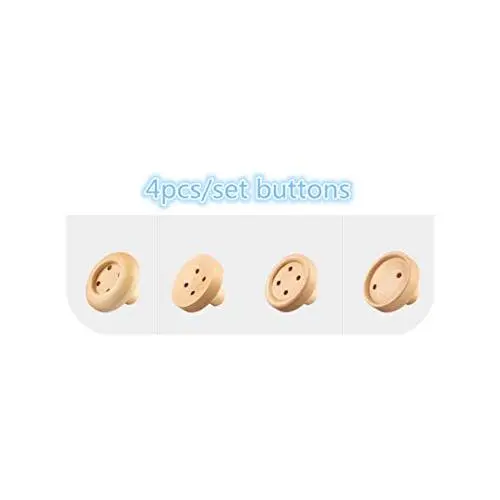 Nordic Wooden Dot Hooks Screws Shape Wall Clothes Hanger Buttons Shape Coat Rack for Bag Home Decorative Clothes Rack,4Pcs-Set Nordic Wooden Dot Hooks Screws Shape Wall Clothes Hanger Buttons Shape Coat Rack for Bag Home Decorative Clothes Rack,4Pcs-Set