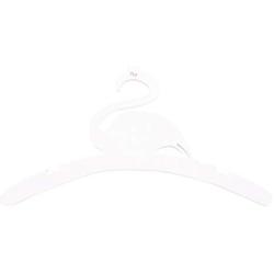 shengyuze Cute Flamingo PVC Childrens Room Decorative Clothes Coat Hanger Hanging Tool Space Saving for Home Storage, PVC Foam Board - White