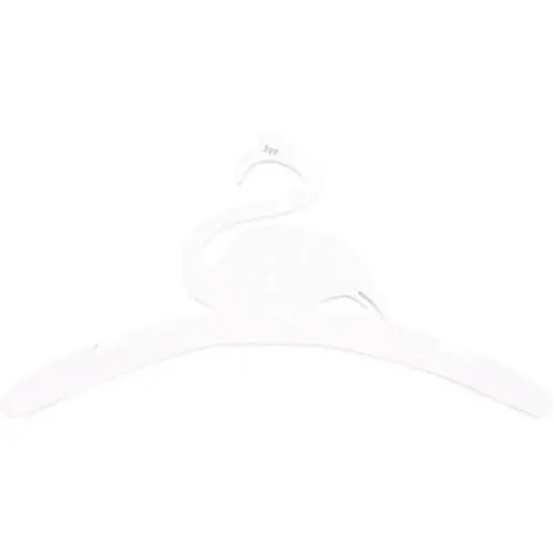 shengyuze Cute Flamingo PVC Childrens Room Decorative Clothes Coat Hanger Hanging Tool Space Saving for Home Storage, PVC Foam Board - White