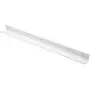 Prime-Line U 10900 16” Clothes Hanger Strip for Laundry Room, White Vinyl, Paintable (2-pack)
