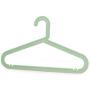 Cabilock Clothes Hanger 10pcs Non Trace Hangers Multi Function Hangers Plastic Hangers Skid Resistance Hangers Color Random