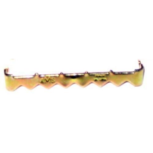 LARGE NO NAIL SAWTOOTH PICTURE HANGERS BRASS PLATED 10 PIECES PER PACK