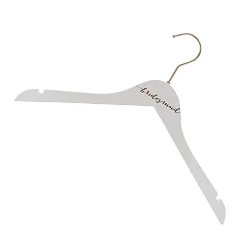LOVIVER Six Names White Wood Dress Hanger Wedding Party Gift Wedding Dress Hanger LOVIVER Six Names White Wood Dress Hanger Wedding Party Gift Wedding Dress Hanger
