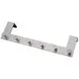 Pro Chef Kitchen Tools Over The Door Hooks - 6 Coat Hooks Pegs - No Drill Towel Rack for Bathroom Storage Closet - Behind The Door Organizer Clothes Rack - Office Cubicle Shoe Handbag Purse Hanger Pro Chef Kitchen Tools Over The Door Hooks - 6 Coat Hooks Pegs - No Drill Towel Rack for Bathroom Storage Closet - Behind The Door Organizer Clothes Rack - Office Cubicle Shoe Handbag Purse Hanger