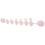 Alinory Hooks, ABS 6 Hooks Clothes Towel Wall Hanger Suction Cup Hanging Hook for Kitchen Bathroom (Pink) Alinory Hooks, ABS 6 Hooks Clothes Towel Wall Hanger Suction Cup Hanging Hook for Kitchen Bathroom (Pink)