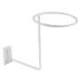 kesoto Aluminum Helmet Rack Wall Display Rack Storage Holder - Motorcycle Motorbike Jacket Hanger Organizer