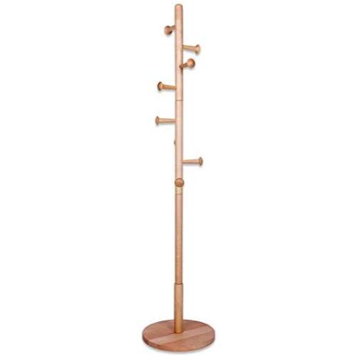 LLDDP Coat Hooks Wall Coat Racks Standing Coat Rack Hat Clothes Stand Hanger Free Standing Hall Tree Hat Hanger Holder with Hooks, for Bedroom Hallway Home Garment Racks