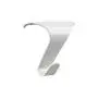 4 Pack STAS Moulding Hooks + Perlon Cords with Loop + Zipper Hooks (39&quot perlon cord, White)