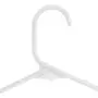 Utopia Home White Plastic Standard Hangers for Clothes Tubular Hangers - Durable and Slim (50) (Renewed)