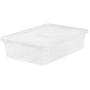 IRIS USA, Inc. IRIS Clear Storage 28 Quart Non-Latching Box,