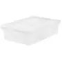 IRIS USA, Inc. IRIS Clear Storage 28 Quart Non-Latching Box,