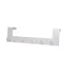 Pentaero Wrought Iron Door Back Hanger, Household Nail-Free Stainless Steel Hook, Iron Art Back Door Hanger Hook, Bathroom Kitchen Hanger Towel Clothes Door Rack (White) Pentaero Wrought Iron Door Back Hanger, Household Nail-Free Stainless Steel Hook, Iron Art Back Door Hanger Hook, Bathroom Kitchen Hanger Towel Clothes Door Rack (White)