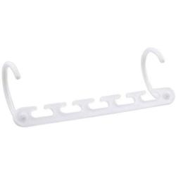 10PC Mult-Function Space Saving Hanger Plastic Cloth Hanger Hook Magic Clothes Hanger with Hook Closet Organizer Home Decoration