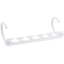 10PC Mult-Function Space Saving Hanger Plastic Cloth Hanger Hook Magic Clothes Hanger with Hook Closet Organizer Home Decoration