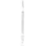 NAHANCO 500 Plastic Dress Hanger, Heavy Weight, 17&quot, Clear (Pack of 100)