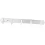 uxcell Household Silver Tone 5 Hooks Wall Mounted Cloth Cap Hanger Holder uxcell Household Silver Tone 5 Hooks Wall Mounted Cloth Cap Hanger Holder