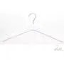 Elegant Plastic Hangers- Heavy Duty Coat Hangers- Clothing Hangers for Tank Top, Shirt, Sweater, Dress- Non Slip, Slim and Space Saving Plastic Clothes Hangers (White, 76)