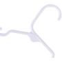 SMART ONYE Pack of 40 Premium Small Plastic Kids Hangers,Sturdy Tubular Hangers,Design for 0-8 Years Old Children and Babies,Pure White
