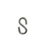 S Shaped Hook - Marine Grade 316 Stainless Steel 1.37'' Long, 1/8'' Thick Metal Hook for Hanging and Utility Use (6)