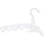 TOPINCN Clothes Hanger PP Portable Folding Hanger Clothes Drying Rack Organizer with 5 Hooks Rotated 360 Degrees for Household Clothes Storage 5kg