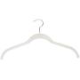 Joy Mangano Hangers (40 Pack) White Huggable Hangers, Non Slip Velvet Hangers, Space Saving Hangers, Clothes Hangers Bulk