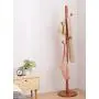Y.H.Valuable Coat Racks Coat Stand Clothes Rack High-Grade Wooden Tree Coat Rack Stand, Free Standing Hallway Coat Hanger Hat Stand, for Handbag, Clothes Entryway Furniture (Color : Natural)