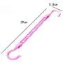 5-Hole Space Saving Plastic Clothes Hanger 10pcs Hanging Organizer Windproof Multi-Port Hook Random Color 5-Hole Space Saving Plastic Clothes Hanger 10pcs Hanging Organizer Windproof Multi-Port Hook Random Color