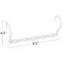 10pcs Random Color Magic Clothes Hanger Hanging Chain Plastic Cloth Closet Hanger Shirts Tidy Save Space Organizer Hangers for Clothes