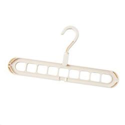 WZP Hanger,Multi-Function Hanger Magic Home Wardrobe Storage Hanger,Clothes Hanging Clothes Porous Hanger Rotatable Hanger/B/As Shown