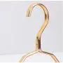 10pcs Random Color Thicker Space Aluminum Hangers Home Seamless Hanger Anti-Slip Drying Racks Luxurious Golden Windproof Dress Clothes Hanger 10pcs Random Color Thicker Space Aluminum Hangers Home Seamless Hanger Anti-Slip Drying Racks Luxurious Golden Windproof Dress Clothes Hanger