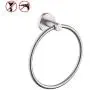 KES Bath Towel Holder Hand Towel Ring Hanging Towel Hanger Bathroom Accessories Contemporary Hotel Round Style Wall Mount SUS 304 Stainless Steel Brushed Finish, A2180DG-2 KES Bath Towel Holder Hand Towel Ring Hanging Towel Hanger Bathroom Accessories Contemporary Hotel Round Style Wall Mount SUS 304 Stainless Steel Brushed Finish, A2180DG-2