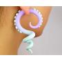 Yami Kawaii Plug Gauge Tentacle Earrings Pastel Goth Anime Girl Accessories Menhera Fairy Kei Ear Tunnels Cute Harajuku Ear Tapers Octopy Hangers Decoden Tokyo Japan Street Fashion Ear Stretchers Yami Kawaii Plug Gauge Tentacle Earrings Pastel Goth Anime Girl Accessories Menhera Fairy Kei Ear Tunnels Cute Harajuku Ear Tapers Octopy Hangers Decoden Tokyo Japan Street Fashion Ear Stretchers