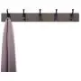 AmazonBasics Wall Mounted Coat Rack, 5 Modern Hooks, Espresso AmazonBasics Wall Mounted Coat Rack, 5 Modern Hooks, Espresso