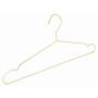 10 pcs 45CM Gold Strong Metal Wire Hangers Clothes Hangers, Coat Hanger, Standard Suit Hangers