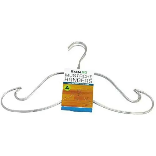 Mustache Wire Clothes Hangers (By GAMAGO) Mustache Wire Clothes Hangers (By GAMAGO)