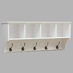WZP Clothing Display Racks Coat Rack Partitions,Hangers Creative Bedroom Living Room Wall Lockers Grid Wall Mount/A/As Shown