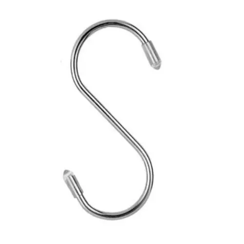 Rust Proof Stainless Steel S-Hook 3.4 inches. Multi use: Clothes, Garage, Kitchen, Work Shop, Bathroom, etc. (10) Rust Proof Stainless Steel S-Hook 3.4 inches. Multi use: Clothes, Garage, Kitchen, Work Shop, Bathroom, etc. (10)
