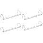 Folding Shirts Coat Clothes Hanger Holders Save Space Non-Slip Clothing Organizer Practical Racks Hangers for Clothes 10Pcs