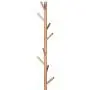 Iusun Coat Rack Stand Tree Hall Tree Entryway Storage Shelf Wood Look Accent Furniture for Clothes Hat Bag Hanger Floor Bedroom Multi-Function Simple Clothes Rack-Ship from USA
