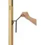 Cxjff Floor Standing Coat Rack Clothes Hat Stand Floor Standing Coat Rack Clothes Hat Tree Stand Hanger Creative Wood 4 Feet 4 Hooks, 45 45 168CM Hanger Modern (Color : Log Color)