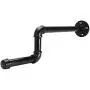 WCHAOEN Industrial Iron Pipe Wall Mounted Clothes Rail Coat Towel Storage Vintage Rack Cloth Hanger Shelf Accessories Tool