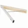 2PC Folding Retractable Indoor Wall Clothes Hangers Organizer Magic Clothes Towel Drying Towel Rack Decoration for Scarf Belt Bra Suit