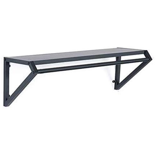 Industrial Wall-Mounted Garment Rack, Retro Simple Retail Clothing Display Stand, Metal Commercial Multi-Purpose Hangers, Iron Laundry Room with Durable Clothes Rail, Clothing Stores, Home ZDDAB