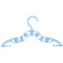 Eduton 40 x Kids Baby Plastic Coat Clothes Garment Trousers Hangers Blue Durable