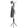 SONGMICS Metal Coat Rack 12 Hooks Display Hall Tree for Clothes Hats and Bags Espresso SONGMICS Metal Coat Rack 12 Hooks Display Hall Tree for Clothes Hats and Bags Espresso
