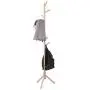23H Wooden Coat Rack, 8 Hooks- Easy Assembly Stable Coat Tree with Triangular Bracket Base Adjustable Height Hat Hanger Holder Bedroom Living Room for Clothes,Purse,Scarves,Handbags,Umbrella 23H Wooden Coat Rack, 8 Hooks- Easy Assembly Stable Coat Tree with Triangular Bracket Base Adjustable Height Hat Hanger Holder Bedroom Living Room for Clothes,Purse,Scarves,Handbags,Umbrella