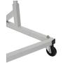 Simple Houseware Industrial Grade Z-Base Garment Rack, 400lb Load with 62" Extra Long bar
