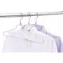 10 Quality Metal Hangers, Swivel Hook, Stainless Steel Heavy Duty Wire Clothes Hangers (10, Standard - 17 10 Quality Metal Hangers, Swivel Hook, Stainless Steel Heavy Duty Wire Clothes Hangers (10, Standard - 17